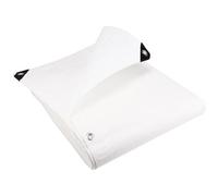 GroundMaster 200gsm Flame Retardant Tarpaulin - Waterproof Outdoor Fishing Camping Ground Sheet Cover (3.6m x 6m)