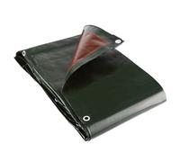 Gardeners Dream Groundmaster 250Gsm Brown/green Tarpaulin (4M X 4M)