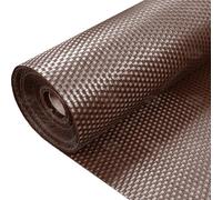 Gardeners Dream Groundmaster Dark Brown 1M X 10M Rattan Privacy Screening Fence Border Guard Protection