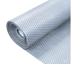 Gardeners Dream Groundmaster Light Grey 1M X 5M Rattan Privacy Screening Fence Border Guard Protection