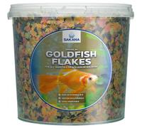 Sakana Multi-Pond Flakes | Premium Quality Aquatic Fish Food Mixture | Perfectly Balanced, All-Round Daily Feed for Cold-Water Fish | Healthy, Easily Digestible & Great Source of Nutrients (1L)