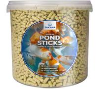Gardeners Dream Sakana 2.5L Premium Pond Fish Sticks Complete All Round Balanced Cold Water Fish Food Tub