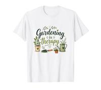 Gardeners & Plant Parents World, Botanical Lover Value Graphic T-Shirt, Men, White, XL