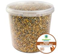 GardenersDream Chicken Corn Extra | Premium Grade Poultry Feed | Nutritious Oyster Shell, Layers Pellets, Fibre Wheat & Split Maize | High Energy, Protein-Rich Food Mix | Year-Round Seed (2.5L Tub)