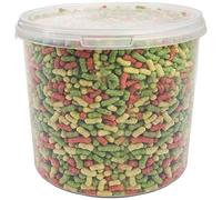 GardenersDream Colour Mix Fish Sticks - 4mm Premium Grade Healthy & Nutritious Food - Naturally Balanced Feed for Ornamental Cold-Water Aquarium Fish - Great Source of Minerals & Vitamins (5L)