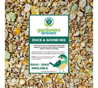 GardenersDream Duck & Goose Mix | Nutritious Outdoor Wildlife Food | Protein-Rich Feed for Birds and Animals | Premium Garden Wild Bird Mixture | Enriched with Healthy & Natural Minerals (20kg)