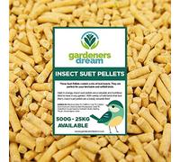 GardenersDream Insect Suet Pellets | Garden Wild Bird Food Mix | Balanced and Healthy Feed Mixture | Nutritious Insect Flavoured Pellet | Contains Tasty High Energy Vitamins and Minerals (7.5kg)