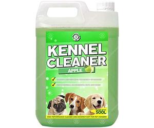GardenersDream Kennel Cleaner 1 x 5L - Professional Safe Dog Cat Pet Odour Remover and Disinfectant 5 Litre Fragrance Fresh Concentrate 2 in 1 Simply Mix and Spray Solution (Apple)