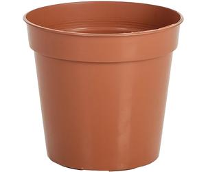 GardenersDream Lightweight Terracotta Plastic Plant Pots, Easy Release, Weather-Resistant - Suitable for Indoor and Outdoor Use, Available in Large a