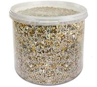 GardenersDream Mixed Poultry Grit | Premium Natural Food Mix | Added Oyster Shell | Rich in Vitamins and Calcium | Strong Beaks, Tough Bones & Large Eggs | Healthy & Developed Animal Feed (2.5L Tub)