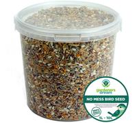 GardenersDream No Mess Seed Mix | Garden Wild Bird Food Mixture | Husk and Shell Free Seeds | Premium Quality Balanced Formula | Protein-Rich Great Source of Energy | Attracts Various Birds (1L Tub)