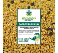 GardenersDream Simply Nutritious Wild Bird Food Mix | Husk Free Garden Seed | Contains Black Sunflower, Wheat and Small Seeds | Natural Feed Mixture | Protein Rich Balanced Vitamin Recipe (1KG)