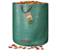 GardenGloss 1x Garden Waste Bags Heavy Duty With Handles - 272L Garden Bag | UV-Stable and Water-Repellent - Reusable and Sturdy Garden Bags