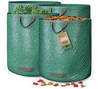GardenGloss 4x Garden Waste Bags Heavy Duty With Handles - 272L Garden Bag