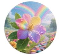 Gardenia 1000pc Circular Jigsaw with, Tricky And Engaging, Great for Living Room Tabletop Fun, Perfect for Family Bonding 1000pcs (67.5x67.5cm)