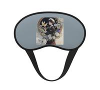 Gardenia Flowers Birds Print Sleep for Adults Comfortable Eye Mask for Travel Camping Light Blocking Nap Cover