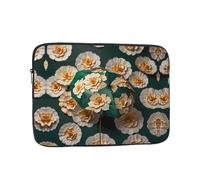 Gardenia Umbrella Printed 10 inch Laptop Case, Business/Office Commuter Laptop Case
