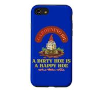 Gardening 101 A Dirty Hoe Is Happy And Other Tips Gnome Fun Case for iPhone SE (2020) / 7/8