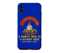 Gardening 101 A Dirty Hoe Is Happy And Other Tips Gnome Fun Case for iPhone XS Max