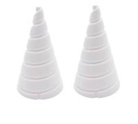 Gardening and Electrical Copper Wire Coil Tool 2PCS Cone Fibonacci Wire Winding Fixture for Creating Wire Coils (2pcs large)