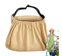 Gardening Apron Tool Belt - Waist Pouch Apron with Pockets | Adjustable Canvas Holster Toolbelt for Electrician Work Harvesting Outdoor Work