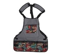 Gardening Apron with Pockets Water Resistant Washable Oxford Cloth Work Apron for Gardeners Artist Painting