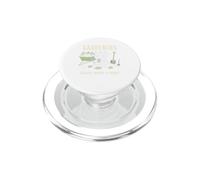 Gardening Because Murder Is Wrong Cat Plant Funny Garden PopSockets PopGrip for MagSafe