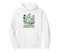 Gardening Because Murder Is Wrong Women's Gardening Pullover Hoodie