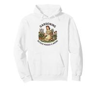 Gardening Because Murder Is Wrong Women's Gardening Pullover Hoodie