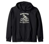 Gardening Because Murder Is Wrong Women's Gardening Zip Hoodie
