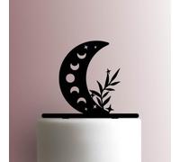 Gardening by the Moon - Acrylic Cake Topper 8 Inch Width/Purple