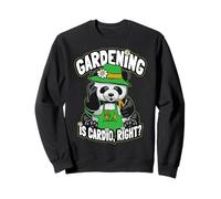 Gardening Cardio Garden Tools Cute Panda Bear Gardener Sweatshirt