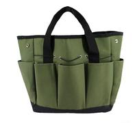 Gardening Carrying Bag Designed to Hold All Tools, Featuring Nine Practical Pockets (Green)