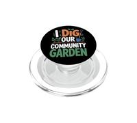 Gardening Community Garden Gardener Small Holding Allotments PopSockets PopGrip for MagSafe