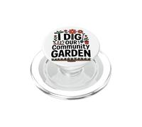 Gardening Community Garden Gardener Small Holding Allotments PopSockets PopGrip for MagSafe