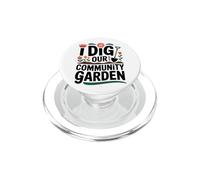 Gardening Community Garden Gardener Small Holding Allotments PopSockets PopGrip for MagSafe