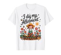 Gardening Community Garden Gardener Small Holding Allotments Value Graphic T-Shirt