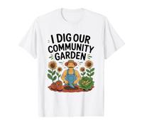 Gardening Community Garden Gardener Small Holding Allotments Value Graphic T-Shirt
