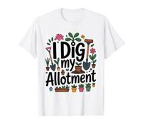 Gardening Community Garden Gardener Small Holding Allotments Value Graphic T-Shirt