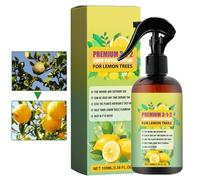 Gardening Fertilizer Liquid,Lemon Tree Leaves Growing Spray | 100ml Professional Lemon Tree Spray Mist,Convenient To Use Liquid For Healthy Leaves And Root Growth