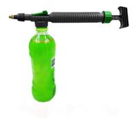 Gardening Flower Water Bottle Sprayer Adjustable Twist Nozzle Drink Bottles Sprayer Manual Pump Nozzle Gardening Watering Tool Device High Pressure Air Pump Spray for Indoor