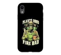 Gardening Frankenstein Plants Good Fire Bad Gardener Case for iPhone XR