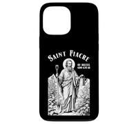 Gardening Gardener Patron Saint Fiacre Vintage Gardeners Case for iPhone 13 Pro Max