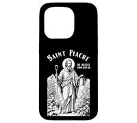Gardening Gardener Patron Saint Fiacre Vintage Gardeners Case for iPhone 15 Pro