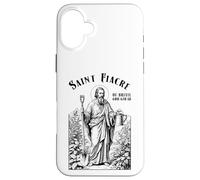 Gardening Gardener Patron Saint Fiacre Vintage Gardeners Case for iPhone 16 Plus