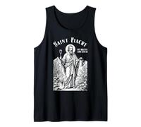 Gardening Gardener Patron Saint Fiacre Vintage Gardeners Tank Top