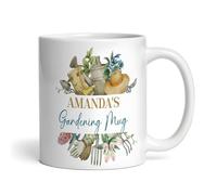 Gardening Gift Mug Coffee Tea Cup Personalised Mug - Gift for Birthday, Gift for Christmas, Custom Personalised Gift, Coffee Mug, Tea Mug, Cup