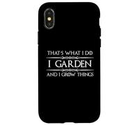 Gardening Gifts | I Garden and I Grow Things Funny Gardener Case for iPhone X/XS