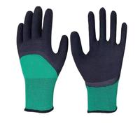 Gardening Gloves for Men, Garden Gloves Waterproof Puncture Resistant, Work Glove-s with Rubber Coated Palm And Breathable Back, Anti Slip, Durable for Gardening, Landscaping, DIY