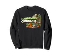 Gardening Grandpa Funny Gardener Plant Lover Design Sweatshirt